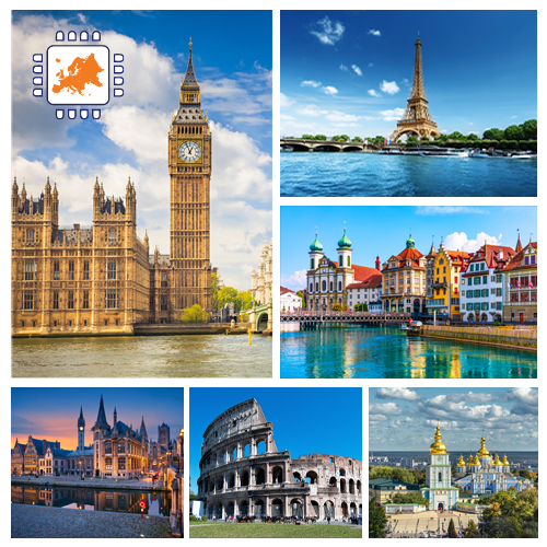 Recharge Europe 100 Go - Forfait de données 12 mois